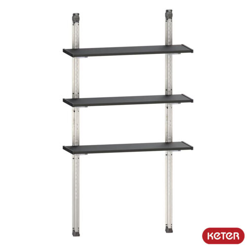 97Cm / 38.1" Shelving Kit in Black