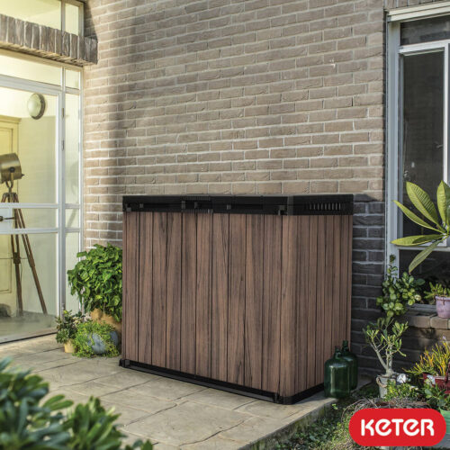 Rosewood 4Ft 7" X 2Ft 8" (1.4 X 0.82M) 1,150 Litre Horizontal Storage Shed