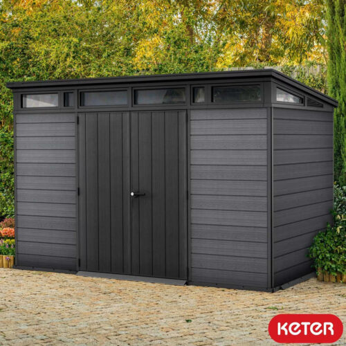 Keter Cortina 11Ft 2" X 7Ft 2" (3.4 X 2.2M) Storage Shed