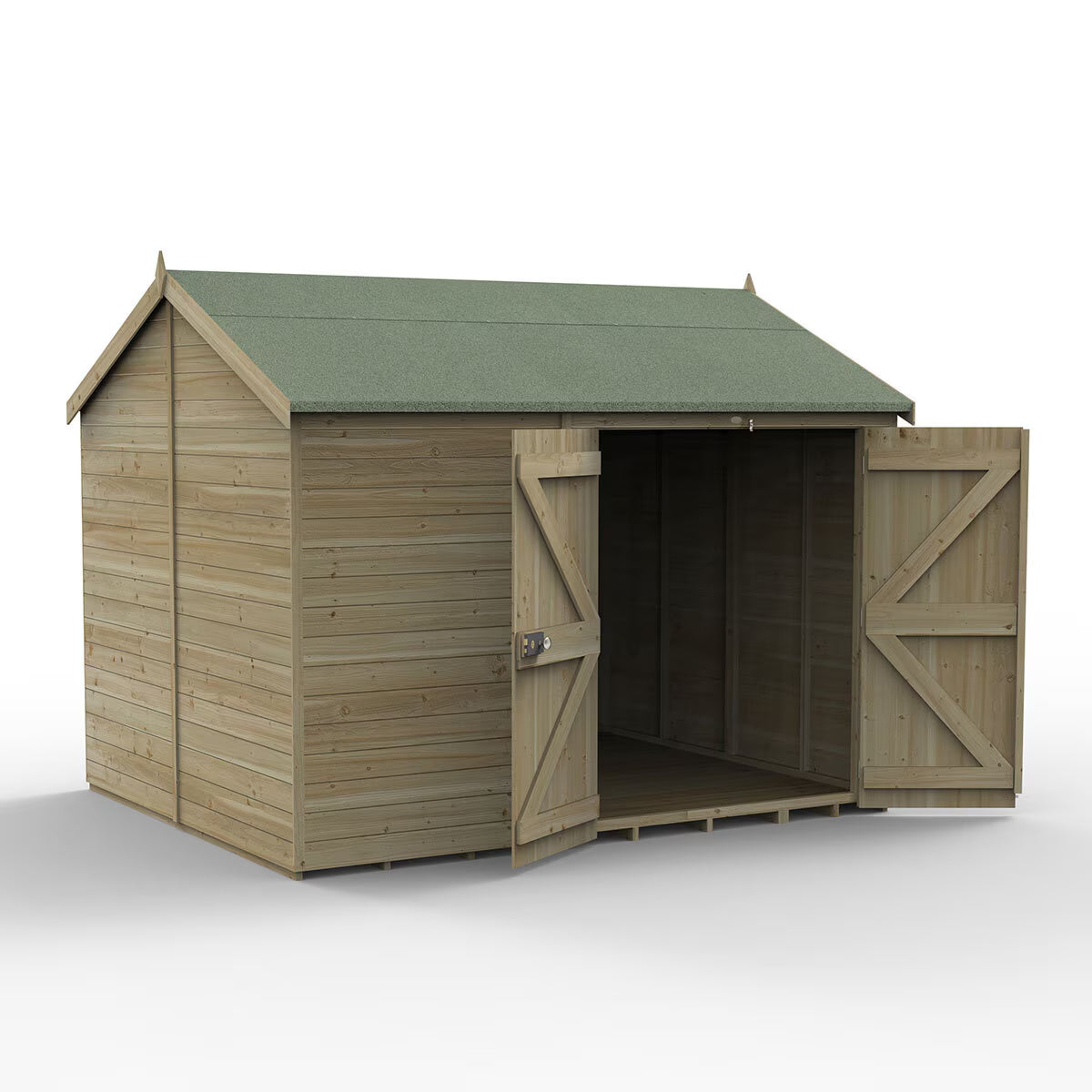 Forest Garden Timberdale 10Ft X 8Ft 3" (3 X 2.5M) Tongue & Groove Wooden Storage Shed - Image 4