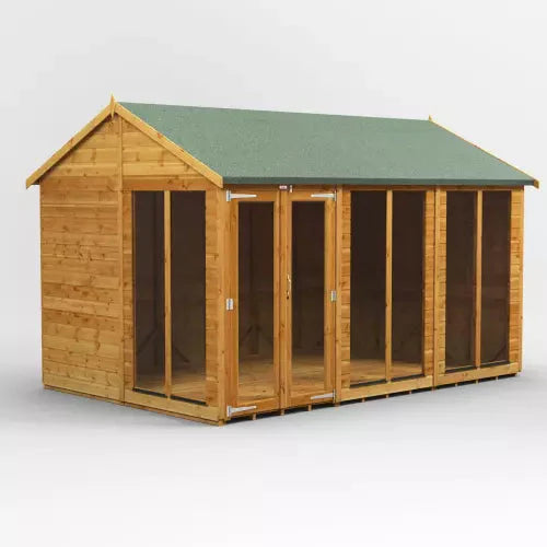Apex Summer House T&G – Customisable Tongue & Groove Summerhouse - Image 18