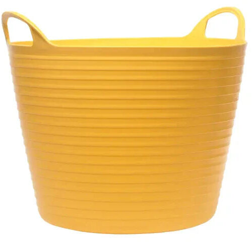 Flexi Tub – Yellow | Durable, Versatile, High-Visibility Utility Tub
