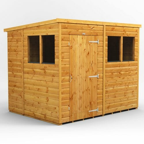 Pent Shed T&G – Customisable Garden Shed with Tongue & Groove Cladding, Heavy-Duty Framing & Quick Delivery