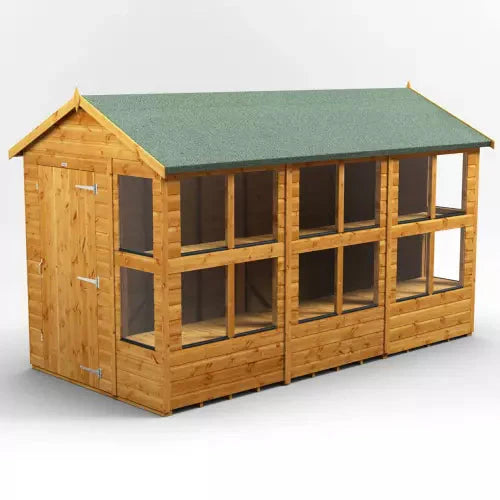 Potting Shed Apex T&G – Customizable Tongue & Groove Garden Shed with Shelving - Image 17