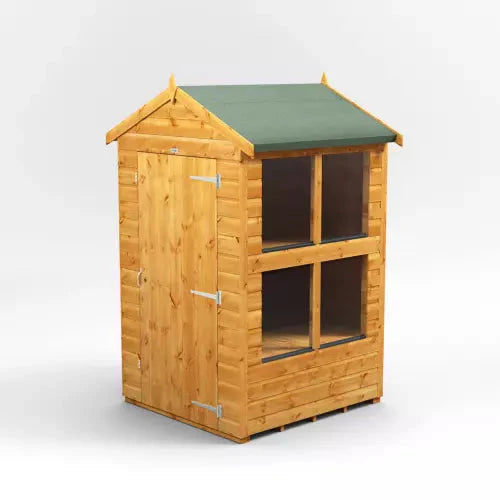 Potting Shed Apex T&G – Customizable Tongue & Groove Garden Shed with Shelving - Image 4