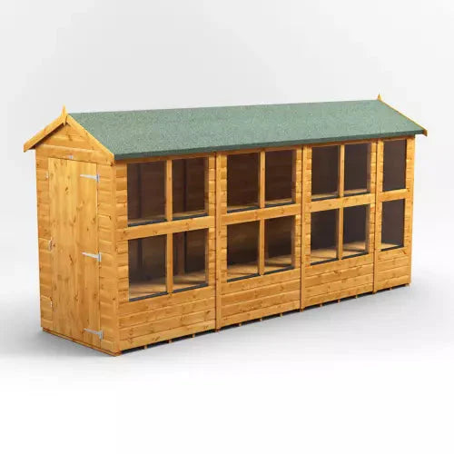 Potting Shed Apex T&G – Customizable Tongue & Groove Garden Shed with Shelving - Image 9