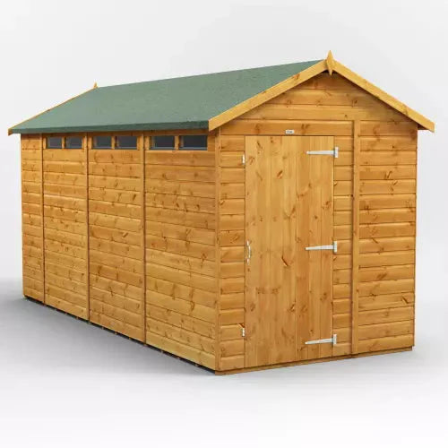 Security Shed Apex T&G – High-Security Garden Shed with Tongue & Groove Cladding & Quick Delivery - Image 21