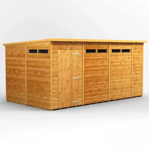 Security Shed Pent T&G – High-Security Garden Shed with Tongue & Groove Cladding & Quick Delivery - Image 22