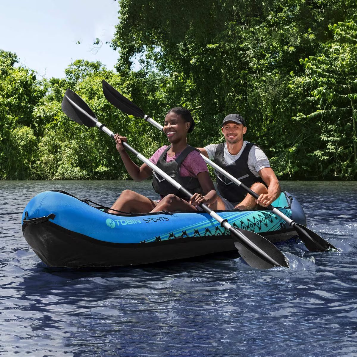 Wavebreak 10Ft (3.3M) 2 Person Inflatable Kayak Set