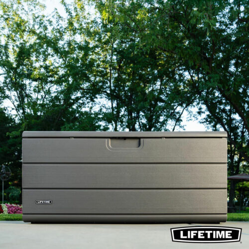 Lifetime 643 Litre (170 Gallon) Outdoor Storage Deck Box - Model 60508U